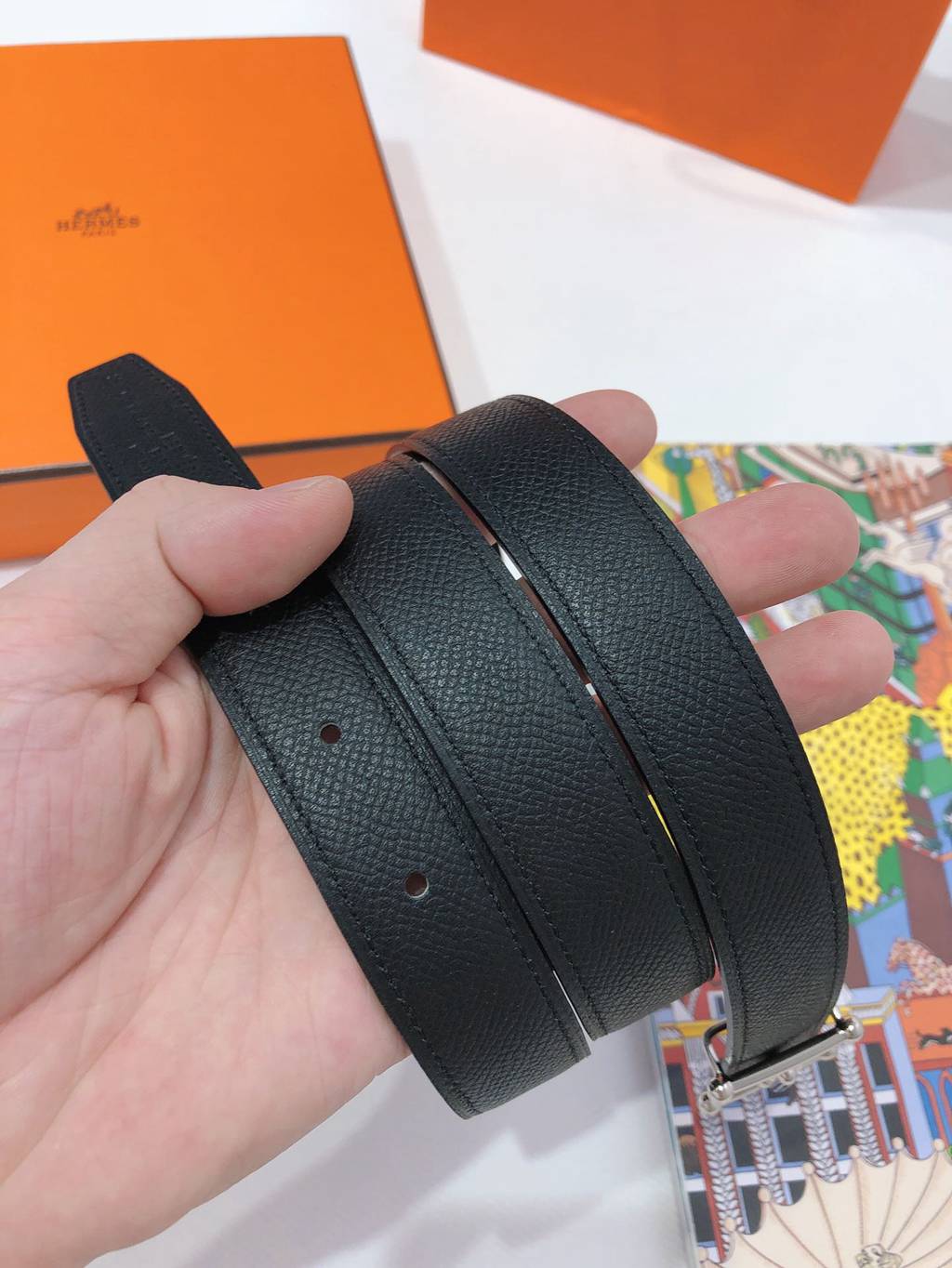 H**mes belts 24mm